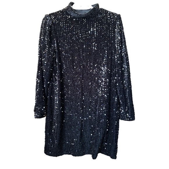 Sanctuary All Night Long Sequined Dress size M - Picture 1 of 9